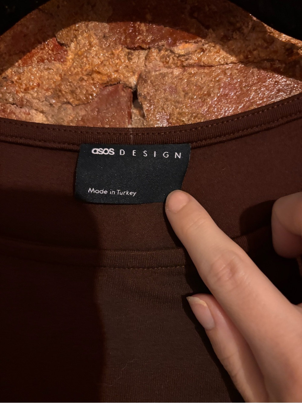 ASOS Design Slinky Belt Detail Cinch Dress - Picture 7 of 7